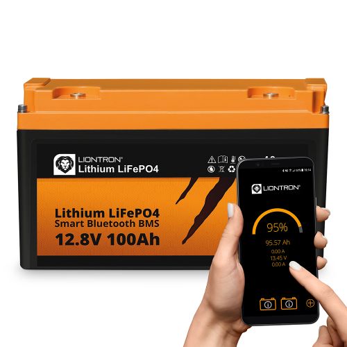 LIONTRON LiFePO4 12,8V 100 Ah LX Smart BMS mit Bluetooth