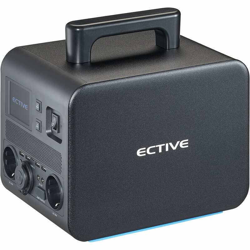 ECTIVE BlackBox 5 / LiFePO4 Powerstation mit 230 V/500 W