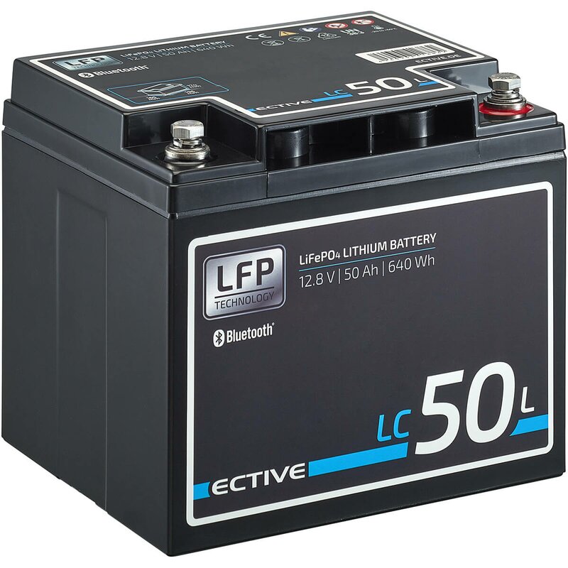 ECTIVE LC 50L BT LFP / 50Ah LifePO4 - Batterie mit Bluetooth
