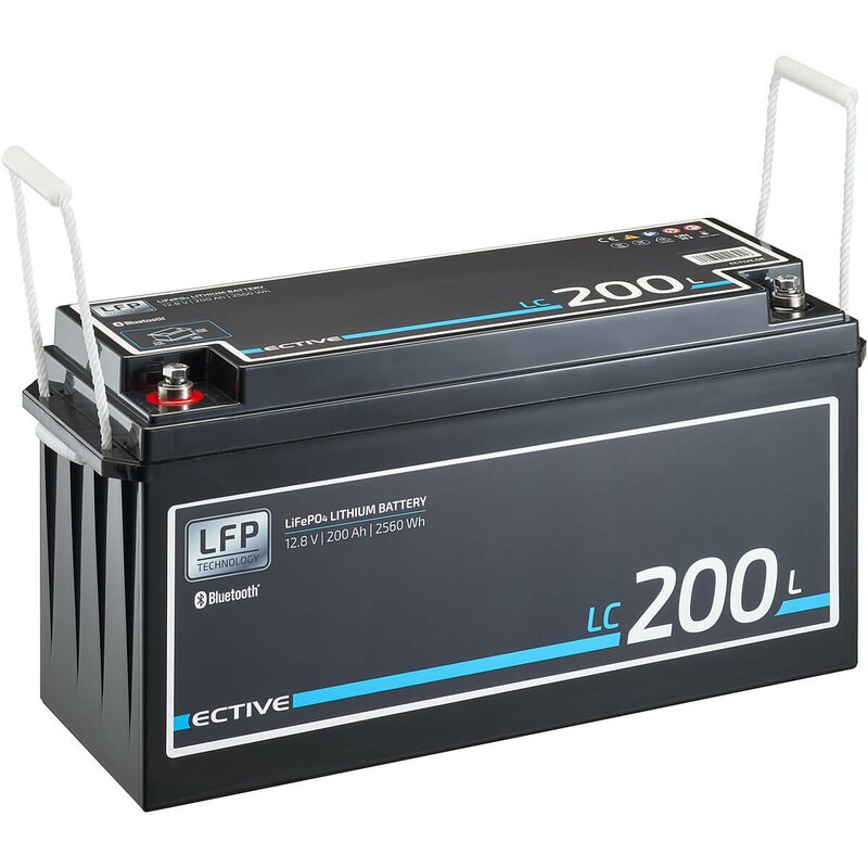ECTIVE LC 200L BT LFP / 200Ah LifePO4 - Batterie mit Bluetooth